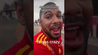 After party Egypt  vs Spain  Paris 2024 Olympics football #trending  #football #fyp