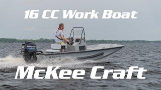 McKee Craft 16 CC Work Boat