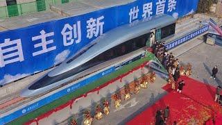 China looks to develop maglev train prototype with designed speed of 620km/h