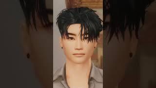 making a male in the sims 4 #shorts #sims4 #sims #createasim #thesims4