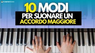 10 modi per suonare un accordo maggiore