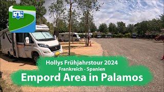 Wohnmobilstellplatz Empord Area in Palamos (Spanien)