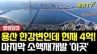 [생생임장] 용산 한강변 주택이 4억!│주택수 미포함까지!?│마지막 소액 재개발! #재개발 #재건축