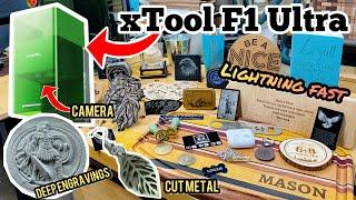 xTool F1 Ultra: Small Business & Hobbyist Game Changing 20W Fiber & 20W Diode Laser