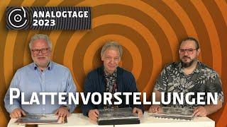 Analogtage 2023 - Plattenvorstellungen