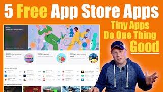 Five Free Apple App Store Apps - Tiny Apps Do One Thing Good