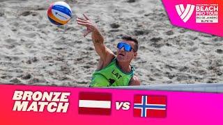 Plavins/Fokerots vs. Mol, A./Sørum, C. - Bronze Match Highlights | Rio de Janeiro 2024 #BeachProTour