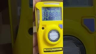 Daily Self Test of H2S Personal Gas Monitor PGM Toxic Gas Monitor