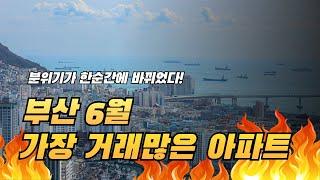 현재 부산 OOO아파트 거래가 가장 많다! #부산부동산