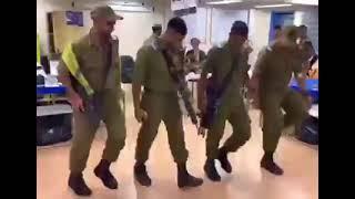 Israeli soldiers perform a Jewish Yemeni dance. 