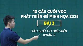 PHÁT TRIỂN ĐỀ MINH HỌA 2025 CÂU 15 TRẮC NGHIỆM ĐÚNG SAI (Buổi 1)