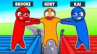 Kory vs FRIENDS in GANG BEASTS!