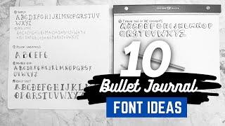 10 Must-Try Bullet Journal Fonts to Elevate Your Aesthetic ️