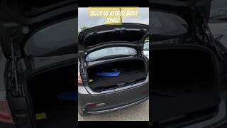 tigor cng Boot space vs altroz cng Boot space #shortsfeed #shorts