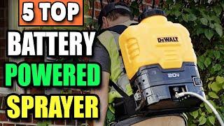 Best Battery Powered Sprayer Backpack Ryobi, Dewalt, Stihl