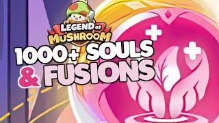 GREAT LUCK on SOUL SUMMONS & some FUSIONS in Legend of Mushroom