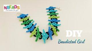 Nbeads Tutorial || Huichol beadwork || seed seed bracelet #nbeads