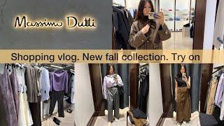 Shopping vlog Massimo Dutti / new collection / try on / обзор новой коллекции / примерка