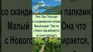 Анекдот про лыжи.