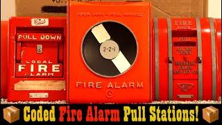 Unboxing RARE Coded Fire Alarm Pull Stations!