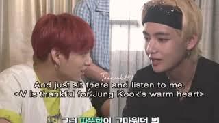 Jungkook being the best" hyung"for Taehyung 