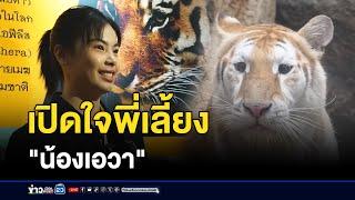 แห่ชม "น้องเอวา" เสือโคร่งหน้าแบ๊ว l ข่าวเช้าเวิร์คพอยท์ l 22 พ.ย.67