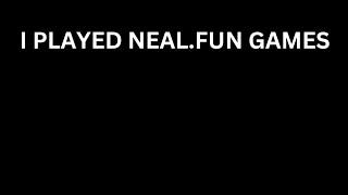 I played Neal.fun games. Part-1.