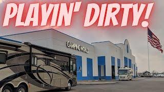 CAMPING WORLD is ruffling feathers at the Tampa RV super show