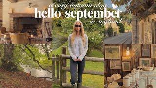 a cosy september vlog: autumn beginning in the english countryside 