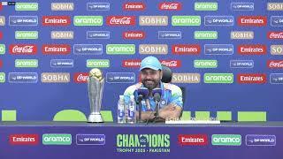 Rohit Sharma Press Conference | India Wins IND vs NZ Champions Trophy Final 2025 | Post-Match Video