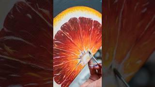 Sicilian Orange - time lapse painting