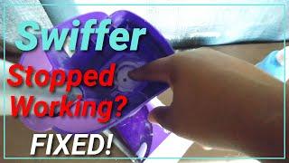 Swiffer WetJet Stopped? No Sound, Spray? Fixed!!