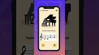 Piano App Design in FlutterFlow 