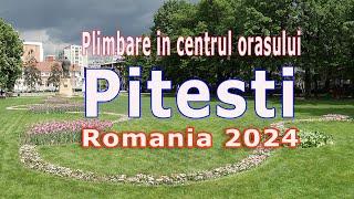 Pitesti plimbare in centru orasului