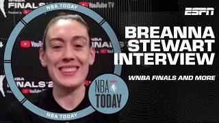 Breanna Stewart talks WNBA Finals, negative comments and more | NBA Today