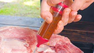 EVERY Grill Master Needs A Meat Injector | How To Make Super Juicy BBQ Pork