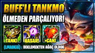 BUFFLANMIŞ TEEMO TANK KASIP YOK EDİYOR ÖLÜMSÜZ VE ÖLÜMCÜL TANKMO!