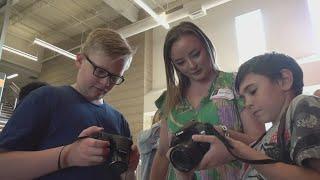 6 News Reporter Baylee Bates tries out being principal for the day