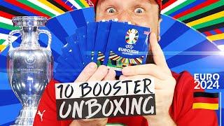 10 BOOSTER UNBOXING EURO 2024