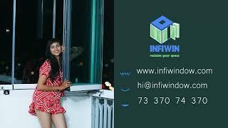 Slide & Turn Frameless Window By INFIWIN