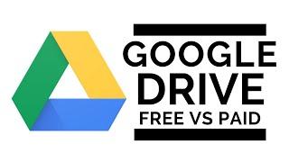 Google Drive - Free vs Paid Versions