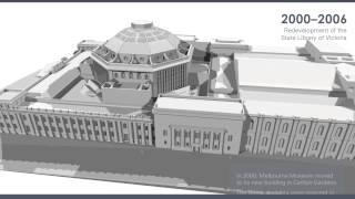 Evolution of the State Library of Victoria Site Animation