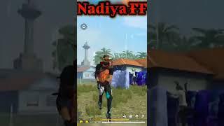Nadiya ff || Angry  Nadiya ff || Confidence Gameplay Nadiya ff #freefire #nadiyaff  #shorts