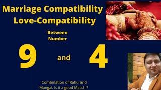 Relationship compatibility of Life Path number 4 and 9| Destiny number 4 and 9 Love life