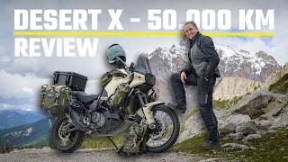 Long term [50.000 km] DESERT X review - the PERFECT adventure bike? Q&A - GEAR - 2 YEARS ON THE ROAD