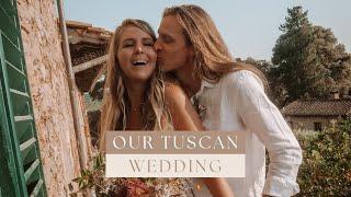 Our Italian Wedding in the Tuscan Countryside