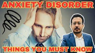 Anxiety Disorder Symptoms & Treatment : घबराहट बेचैनी चिंता तनाव । #anxiety