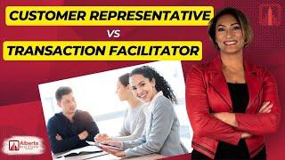 Customer Representative Vs Transaction Facilitator | Differences? #realestateeducation #realestate