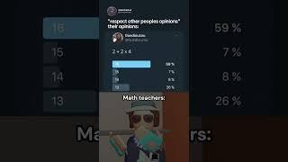 Math Teachers  - #recroom #recroomshorts #shorts