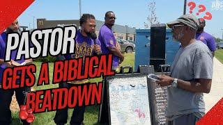 Pastor Gets A Biblical Beatdown